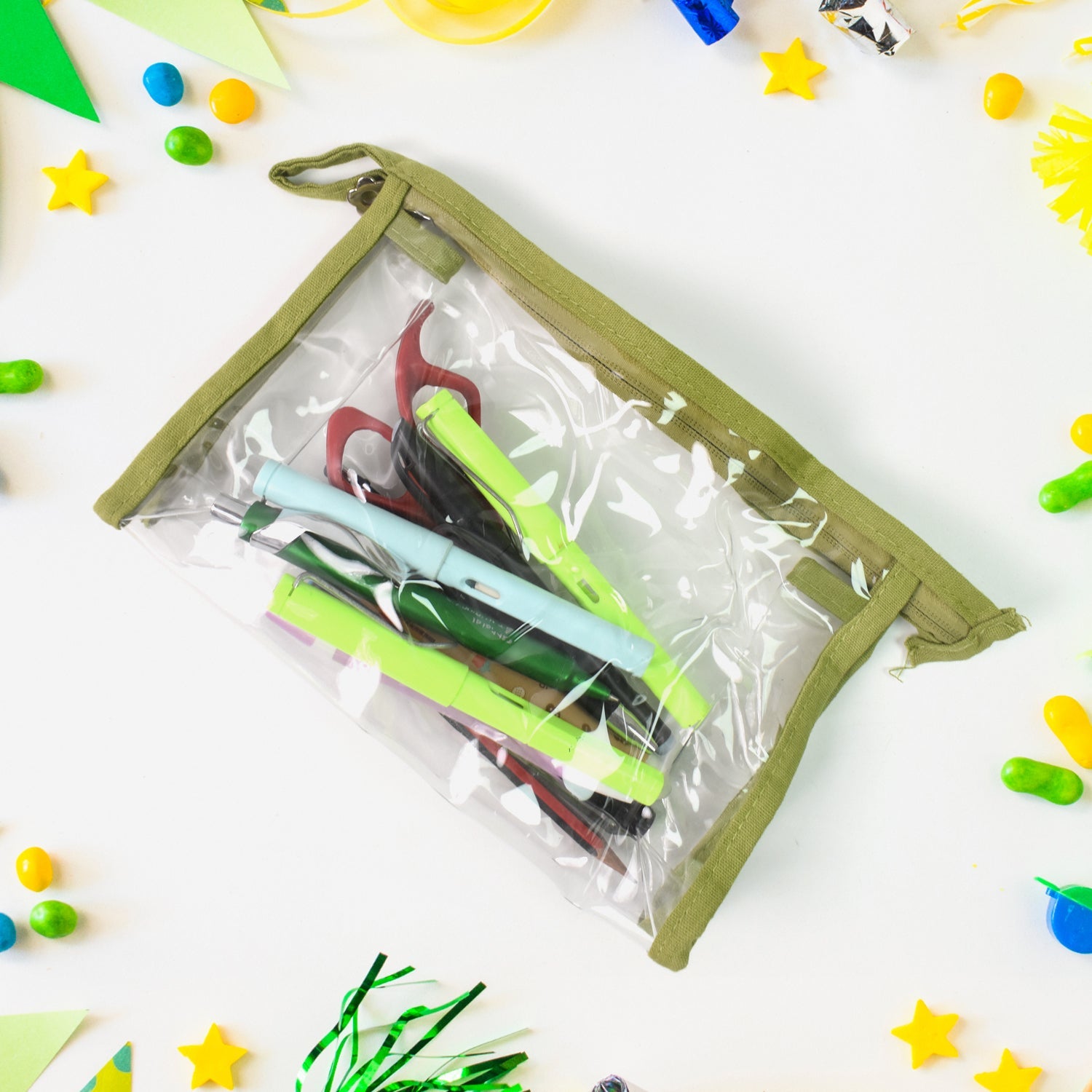 Transparent Zipper Closing Pouch  Transparent Zipper Closing Pouch